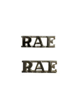 Royal Australian Engineers Staybrite Shoulder Titles Insignia Pair