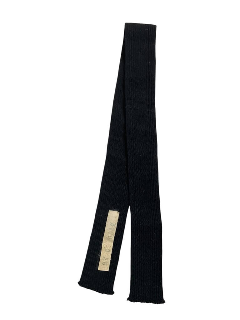 WW2 Canadian RCAF RCN Black Neck Tie Knitted WW2 Canadian RCAF RCN Black Neck Tie Knitted