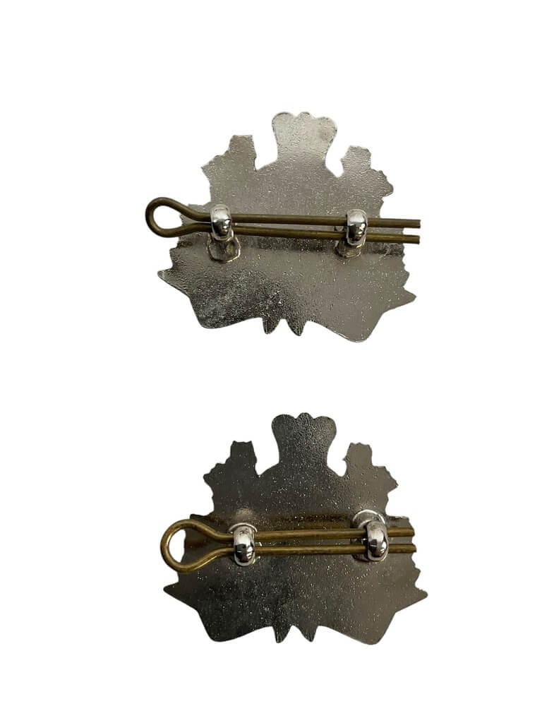 Canadian Region of Peel Police Collars Insignia Pair Canadian Region of Peel Police Collars Insignia Pair