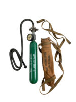 WW2 US AEF Bailout Oxygen Bottle EMPTY