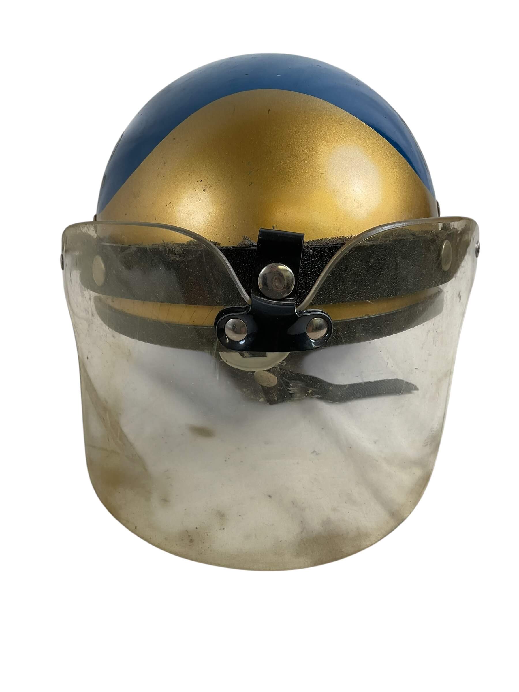 Royal Canadian Mounted Police RCMP B Division Newfoundland Riot Helmet Numbered Royal Canadian Mounted Police RCMP B Division Newfoundland Riot Helmet Numbered