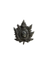 Canadian Queen's Own Rifles of Canada QOR Sterling Hallmarked Sweetheart Badge Dated 1912
