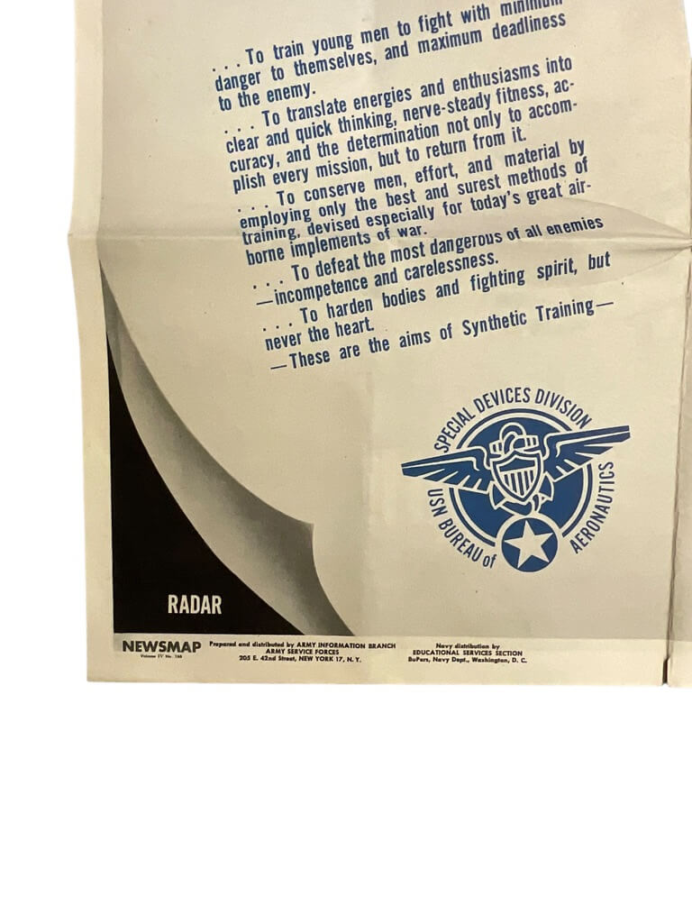 WW2 US Newsmap Vol 4 No 16B 47″ X 34 1/2″ WW2 US Newsmap Vol 4 No 16B 47″ X 34 1/2″