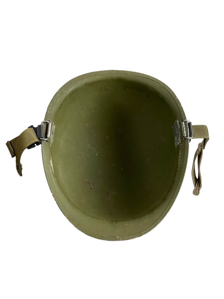 Canadian Forces M1 Steel Helmet With Woodland Cover Canadian Forces M1 Steel Helmet With Woodland Cover
