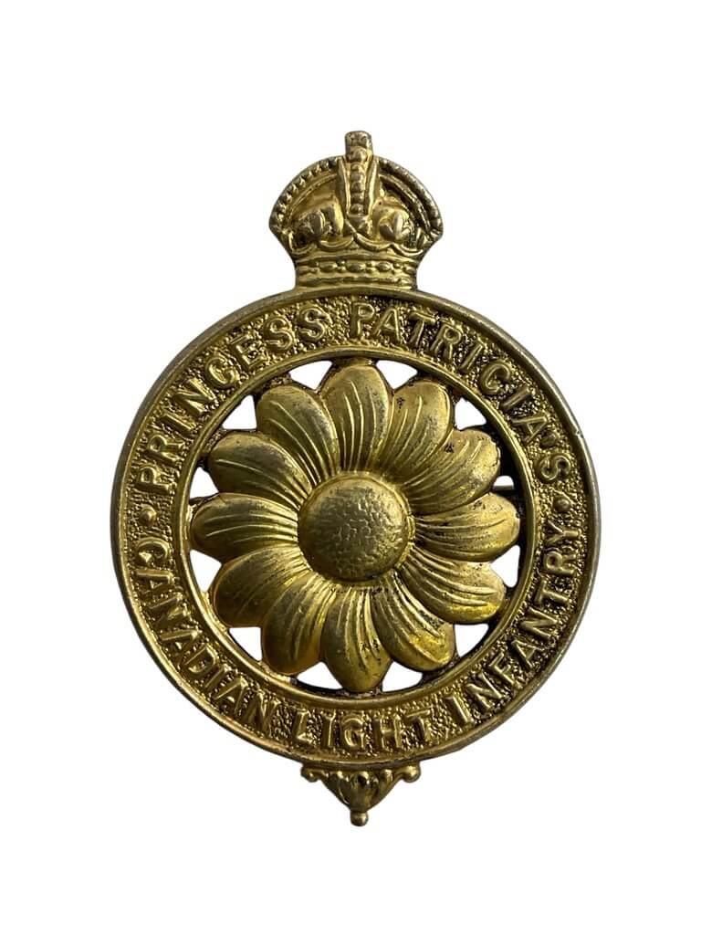 WW1 Canadian CEF Princess Patricia's Canadian Light Infantry PPCLI Cap Badge WW1 Canadian CEF Princess Patricia's Canadian Light Infantry PPCLI Cap Badge