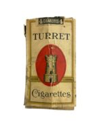 WW2 Canadian Turret Cigarettes Box Empty
