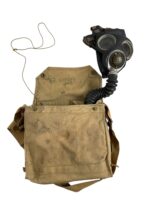 WW2 Canadian Army Respirator With Bag Dated 1943