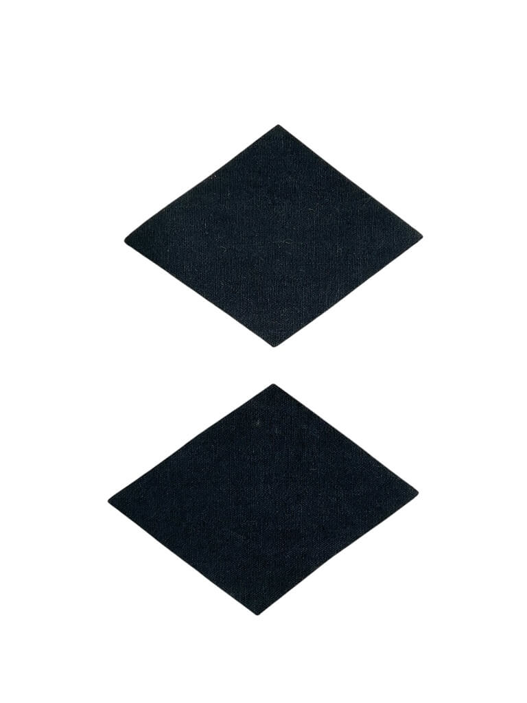 WW3 Canadian 1st Armoured Corps Canvas Shoulder Titles Insignia Pair WW3 Canadian 1st Armoured Corps Canvas Shoulder Titles Insignia Pair