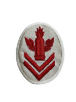 WW2 German Kriegsmarine Navy Anti-Aircraft Artillery Senior Specialist Trade Patch WW2 German Kriegsmarine Navy Anti-Aircraft Artillery Senior Specialist Trade Patch