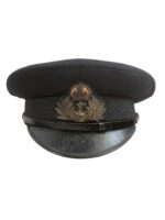 WW2 Canadian RCN Navy Officers Peak Cap Hat Size 7 5/8 Reissued WW2 WW2 Canadian RCN Navy Officers Peak Cap Hat Size 7 5/8 Reissued WW2