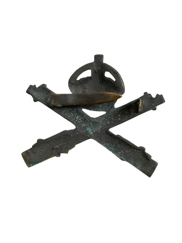 WW1 British BEF OSD Bronze Officers Machine Gun Corps Cap Badge WW1 British BEF OSD Bronze Officers Machine Gun Corps Cap Badge