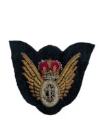 British RN Navy Fleet Air Arm Bullion Wire Observers Badge