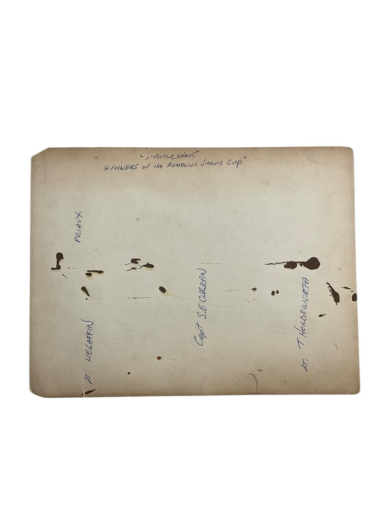 Canadian 12th Rangers Officers Best Shot Winners Photograph 8 1/2" X 6 1/2" Canadian 12th Rangers Officers Best Shot Winners Photograph 8 1/2" X 6 1/2"