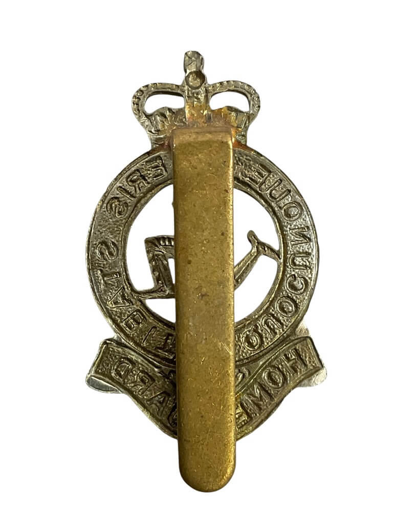 British Army Isle of Man Home Guard Cap Badge British Army Isle of Man Home Guard Cap Badge