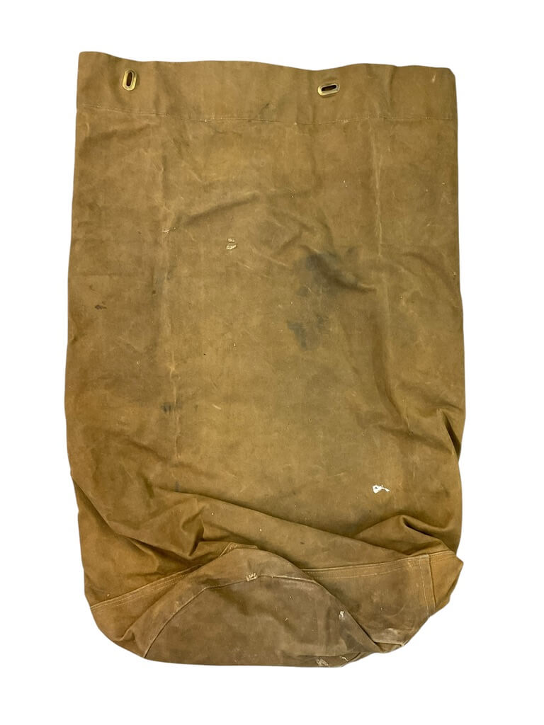 Canadian Army Korean War 1952 Dated Duffle Bag Canadian Army Korean War 1952 Dated Duffle Bag