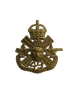 WW2 Canadian The Loyal Edmonton Regiment Cap Badge