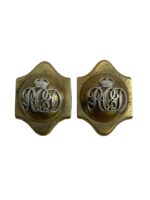 Royal Canadian Dragoons Horse Bridle Insignia Pair 2