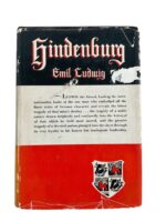WW1 WW2 German Hindenburg Used Hardcover Reference Book
