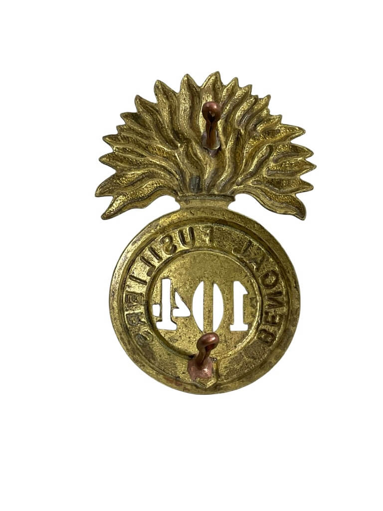 British Victorian 104th Regiment of Foot Bengal Fusiliers Cap Badge British Victorian 104th Regiment of Foot Bengal Fusiliers Cap Badge