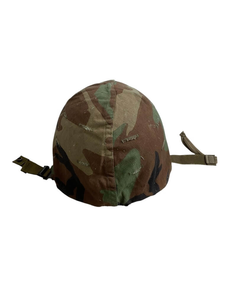 Canadian Forces M1 Steel Helmet With Woodland Cover Canadian Forces M1 Steel Helmet With Woodland Cover