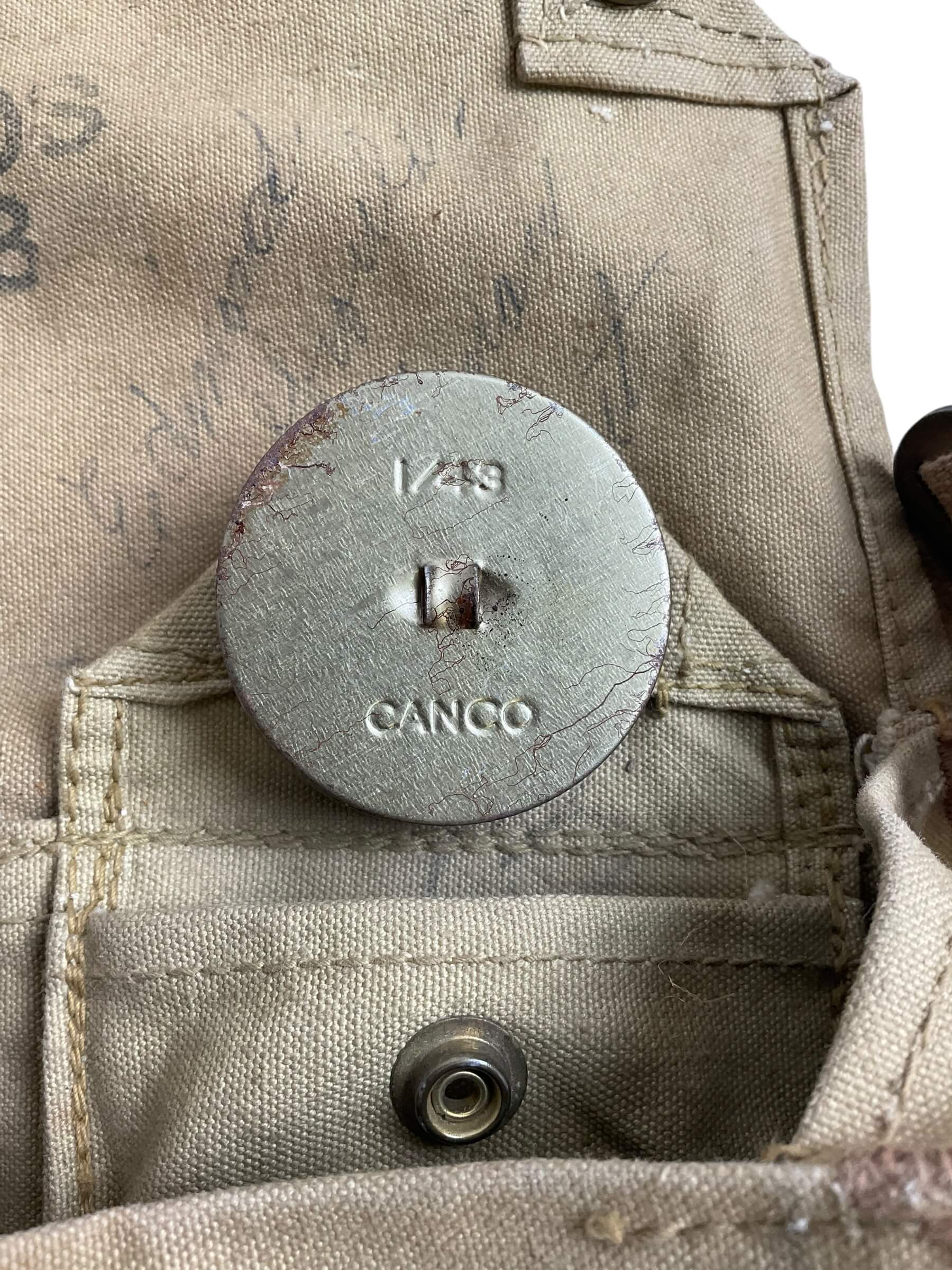 WW2 Canadian Army Respirator With Bag Dated 1943 WW2 Canadian Army Respirator With Bag Dated 1943