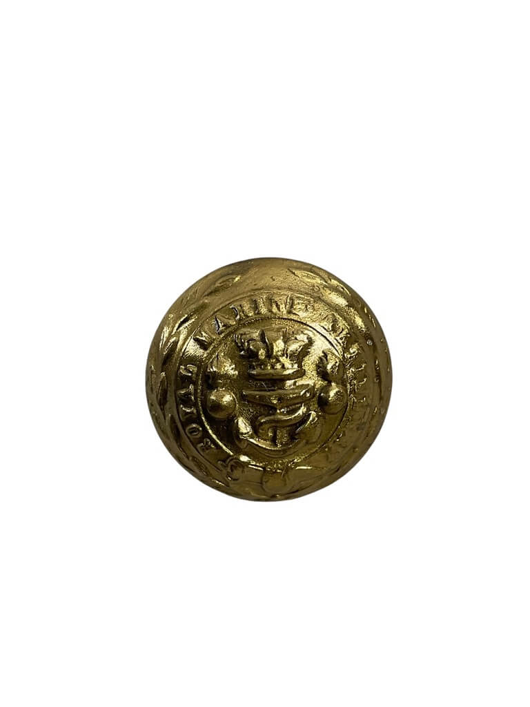 British Victorian Royal Marine Corps Large Button British Victorian Royal Marine Corps Large Button