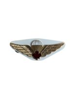 Canadian Airborne Red Leaf Jump Wings Full Size