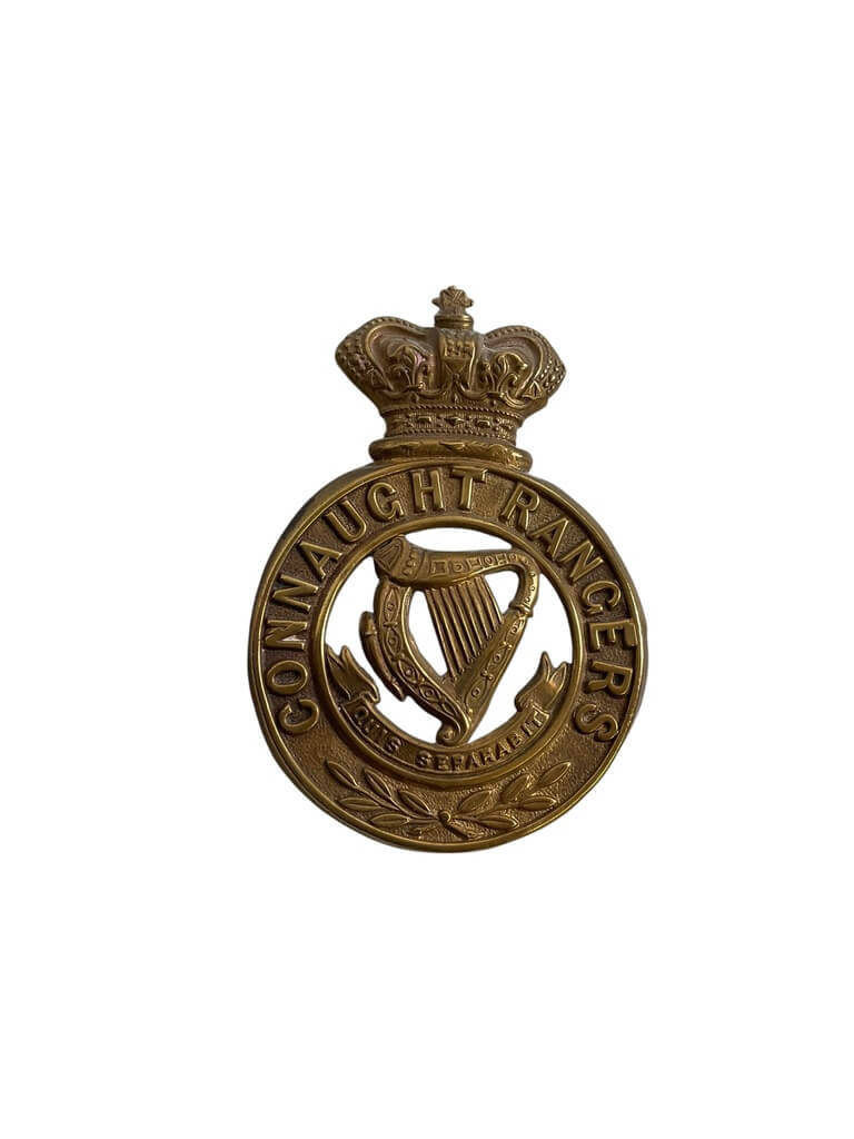 British Victorian Connaught Rangers Glengarry Cap Badge 1 British Victorian Connaught Rangers Glengarry Cap Badge 1