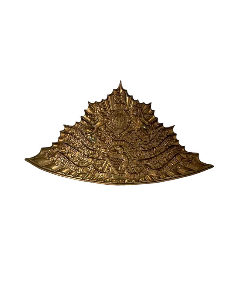 5th Royal Irish Lancers Czapka Helmet Plate 5th Royal Irish Lancers Czapka Helmet Plate