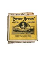 WW2 Irish Sweet Afton Cigarette Pack EMPTY