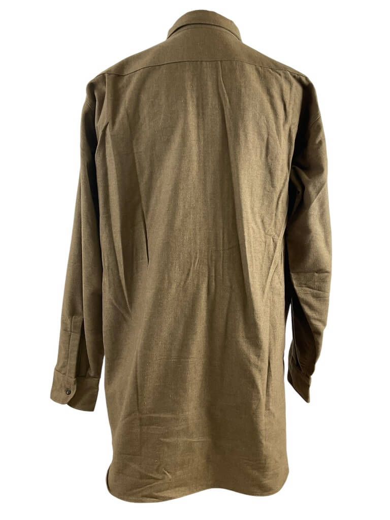 Canadian Army Korean War Shirt C Broad Arrowed Size 17 1/2 Canadian Army Korean War Shirt C Broad Arrowed Size 17 1/2