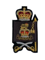 Canadian Guards Colour Sergeant Bullion Wire Insignia Patch