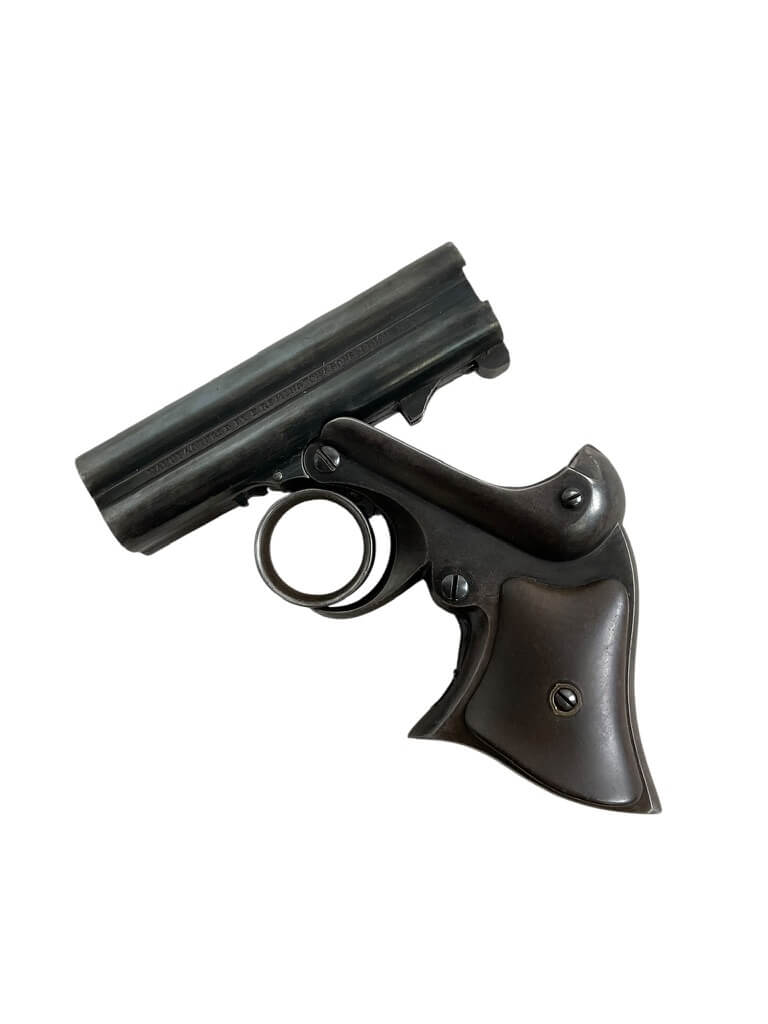 US Remington Elliot 32 Rimfire Pepperbox Derringer Antique US Remington Elliot 32 Rimfire Pepperbox Derringer Antique