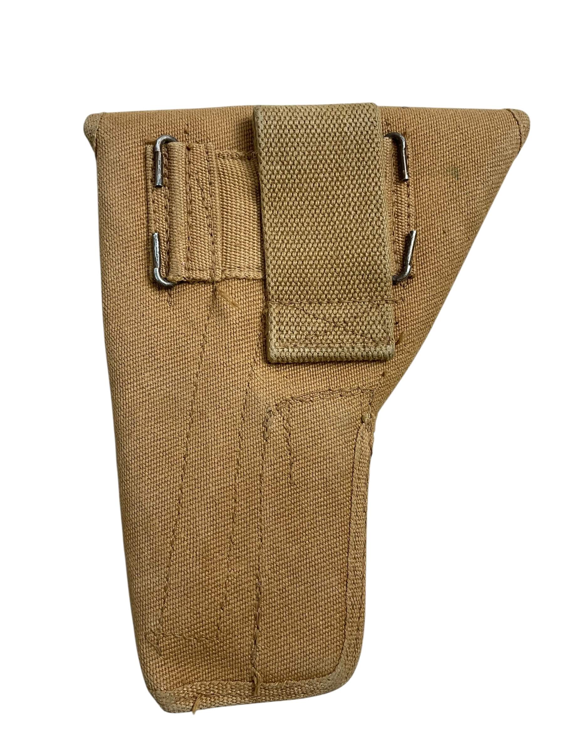 WW2 Canadian 37 Pattern Web Hi Power Holster WW2 Canadian 37 Pattern Web Hi Power Holster