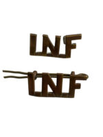 WW1 Canadian CEF Infantry Shoulder Titles Insignia Pair