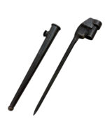 WW2 British Army Spike Bayonet With Scabbard