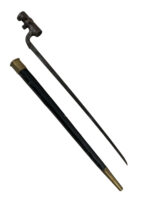 Canadian Snider Enfield Bayonet With Scabbard Unit Marked 33 Regiment