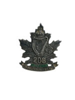 WW1 Canadian CEF 208th Irish Battalion Sweetheart Badge