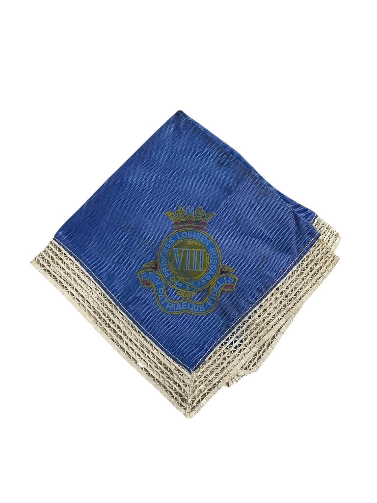 WW2 Canadian 8th Princess Louise's Hussars Handkerchief Homefront WW2 Canadian 8th Princess Louise's Hussars Handkerchief Homefront