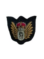 British RN Navy Fleet Air Arm Bullion Wire Pin Back Observers Badge