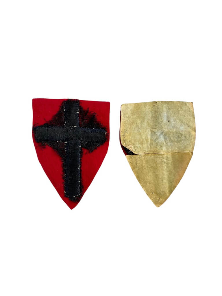 WW2 British 21st Army Group Patches Insignia Pair WW2 British 21st Army Group Patches Insignia Pair