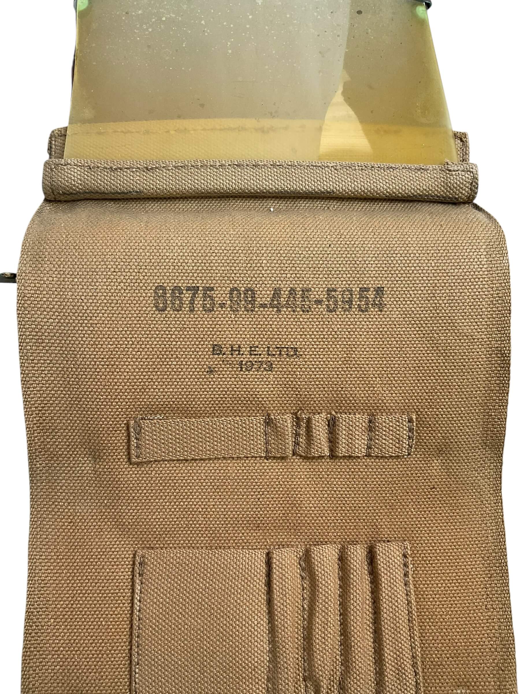 British Army P37 Khaki Map Case With Strap British Army P37 Khaki Map Case With Strap