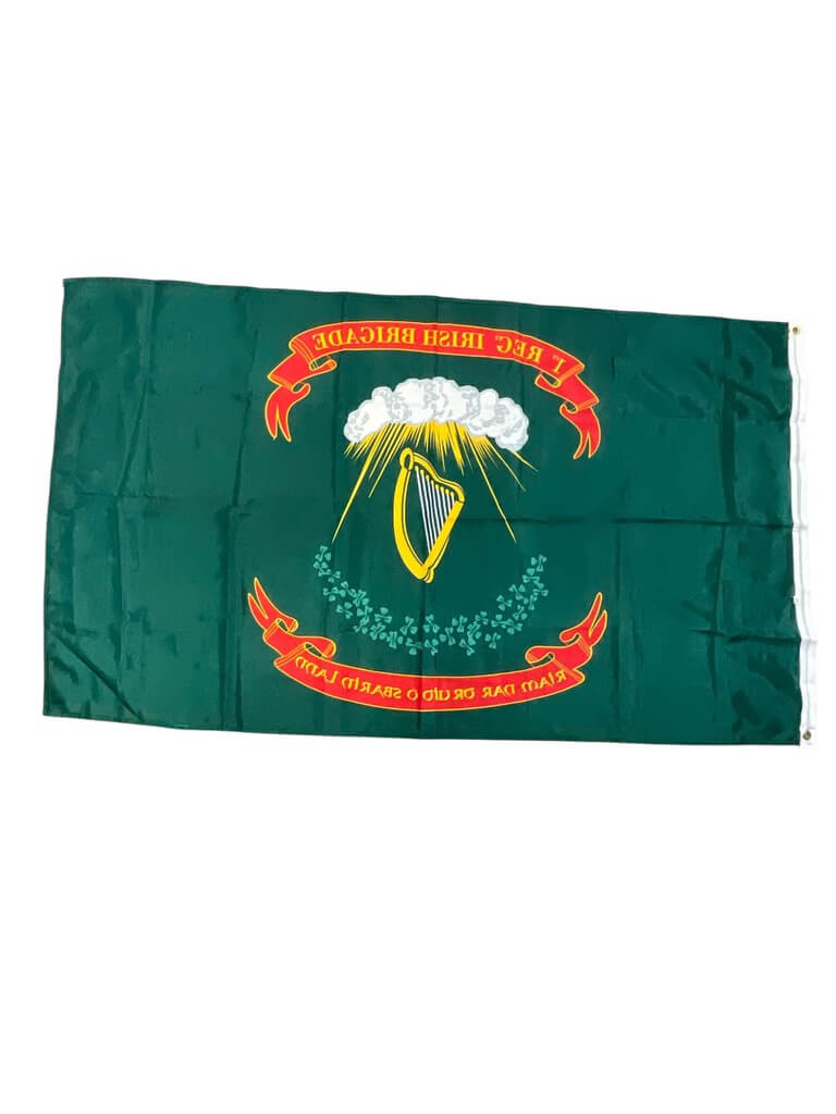 First Irish Regiment Brigade Nylon Flag 34" X 59" First Irish Regiment Brigade Nylon Flag 34" X 59"