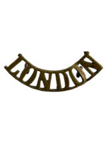 WW2 British London Regiment Shoulder Title Insignia Single WW2 British London Regiment Shoulder Title Insignia Single