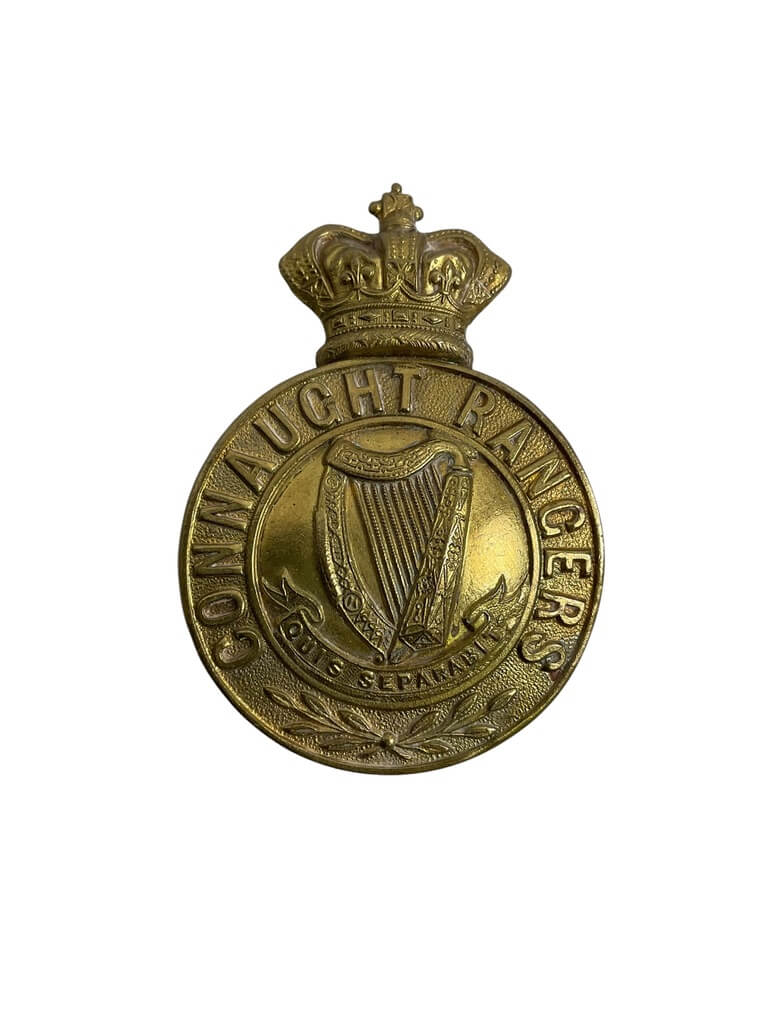 British Victorian Connaught Rangers Glengarry Cap Badge 2 British Victorian Connaught Rangers Glengarry Cap Badge 2