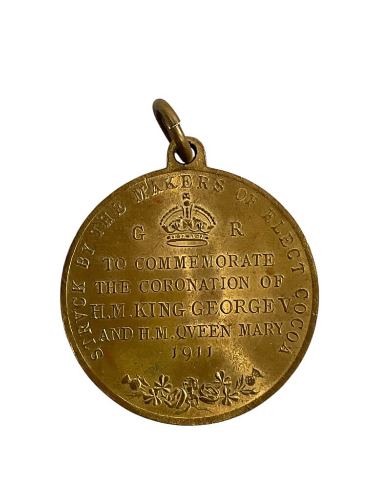 British Coronation of George the 5th Full Size Medal Dated 1911 British Coronation of George the 5th Full Size Medal Dated 1911