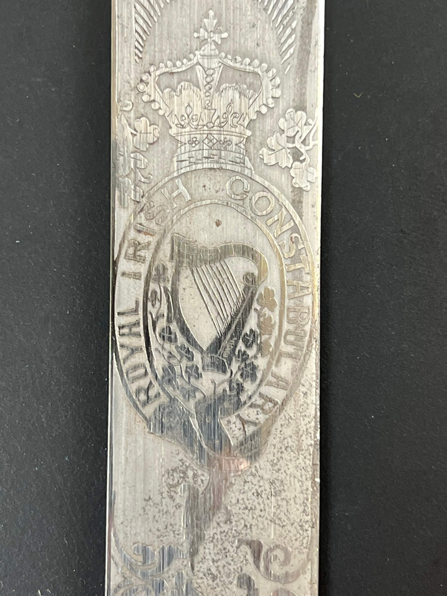 Victorian Royal Irish Constabulary Officers Sword with Scabbard Maker J Ireland and Sons Dublin Victorian Royal Irish Constabulary Officers Sword with Scabbard Maker J Ireland and Sons Dublin