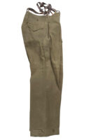 Canadian Army Korean War Battledress Pants Size 5 Dated 1951 With Suspenders