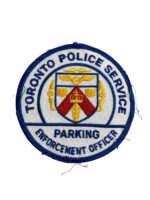 Canadian Toronto Ontario Parking Enforcement Officer Blue Border Police Patch Canadian Toronto Ontario Parking Enforcement Officer Blue Border Police Patch