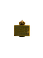 WW1 British BEF Imperials In Canada Lapel Badge